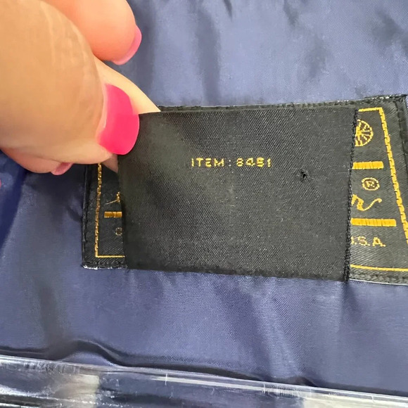 Eddie Bauer Mens Blue Field Barn Hunting Jacket Parka Water Repel - Picture 5 of 8